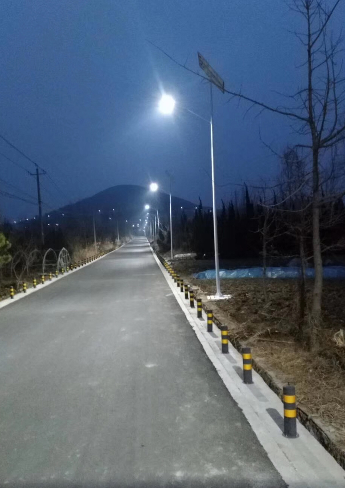 Shandong Shan County road solar energy Energy storage projec